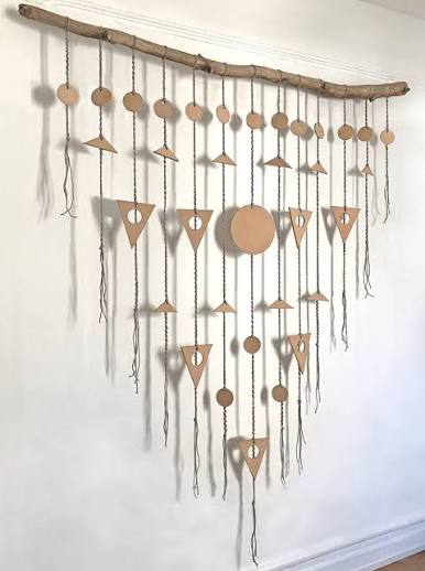 Driftwood Fiber Wall Hanging
